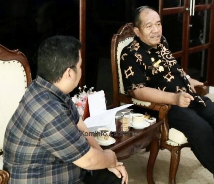 Bupati Asahan Terima Audiensi Lembaga DemokraSI Kabupaten Asahan
