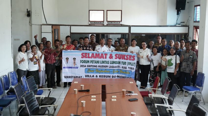 Pemkab Toba Sambut Baik Berdirinya Forum Petani Lintas Lumban Tur