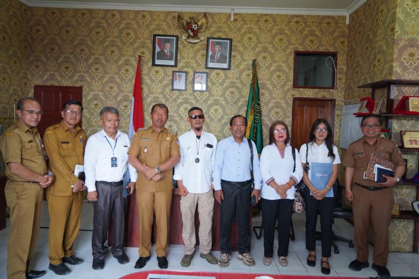 BRNR Audiensi ke Pemkab Toba, Sampaikan Pendirian Dapur Bergizi