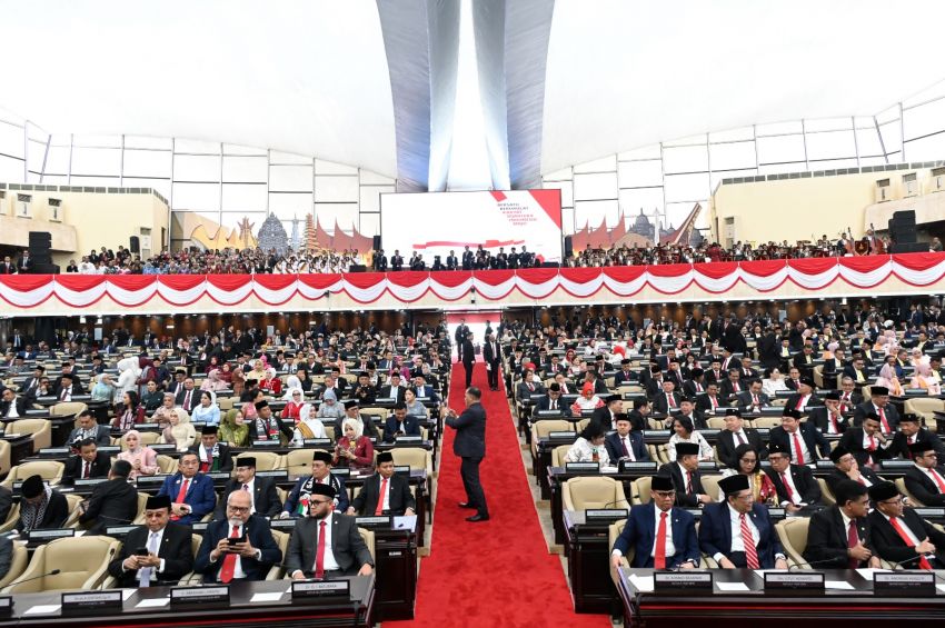 Panglima TNI Hadiri Sidang Tahunan MPR RI dan Sidang Bersama DPR -DPD RI 2025