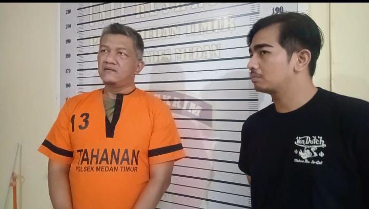 Polisi Tangkap Oknum Ormas Otak Pencurian Besi Bantalan Kereta Api