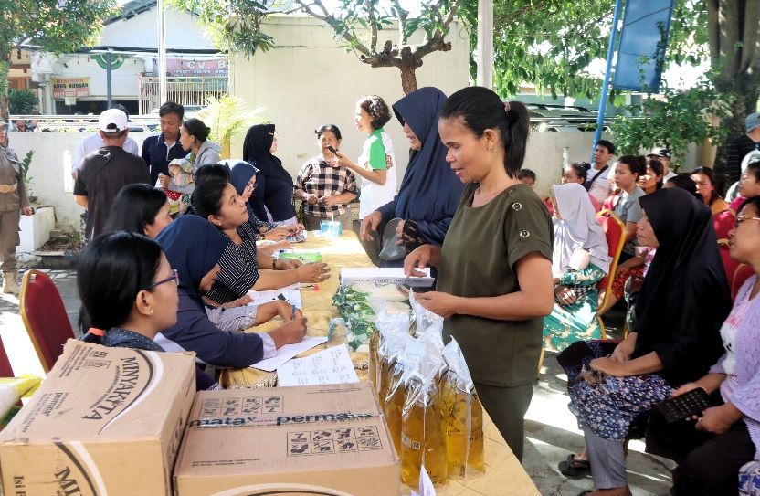 Gerakan Pangan Murah di Medan, Beras Dijual Rp 11.600/kg