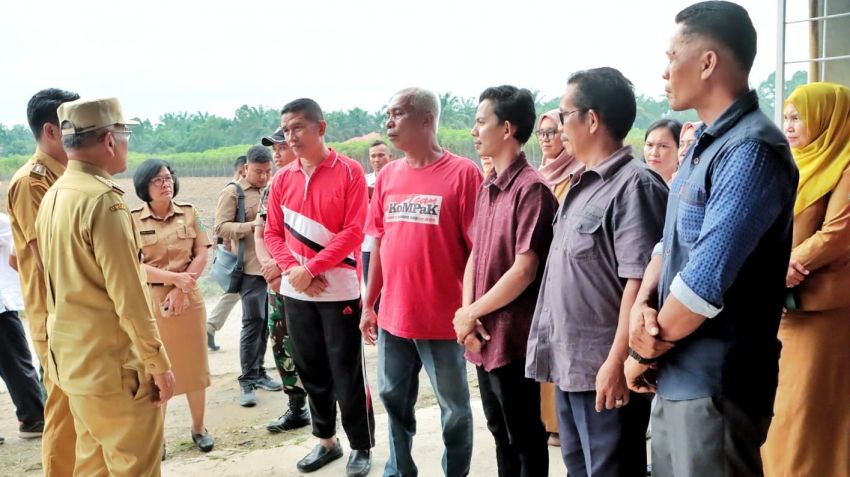 Bupati Simalungun Tinjau KDMP dan Pembangunan Ruas Jalan Bandar Huluan
