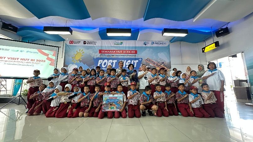 Pelindo Regional 1 Sambut Semarak HUT RI KE-80