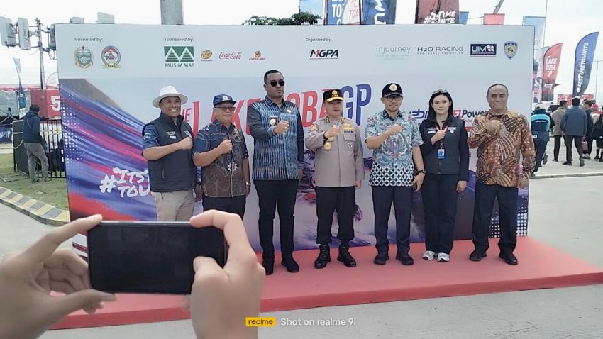 Ini Kata Bupati Toba Tentang Event Ke Empat Kali F1 Powerboat