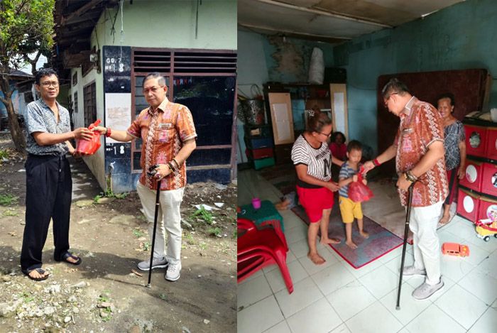 Sambut HUT ke-80 Kemerdekaan RI, Ketua Permabudhi Sumut Bagikan Susu dan Vitamin kepada Anak Penderita Stunting&nbsp;