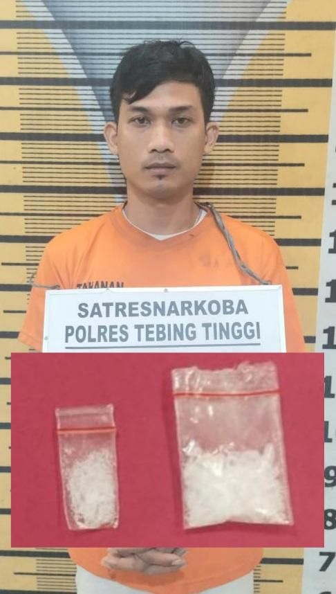 Pria Pemilik 2 Paket Sabu Diamankan