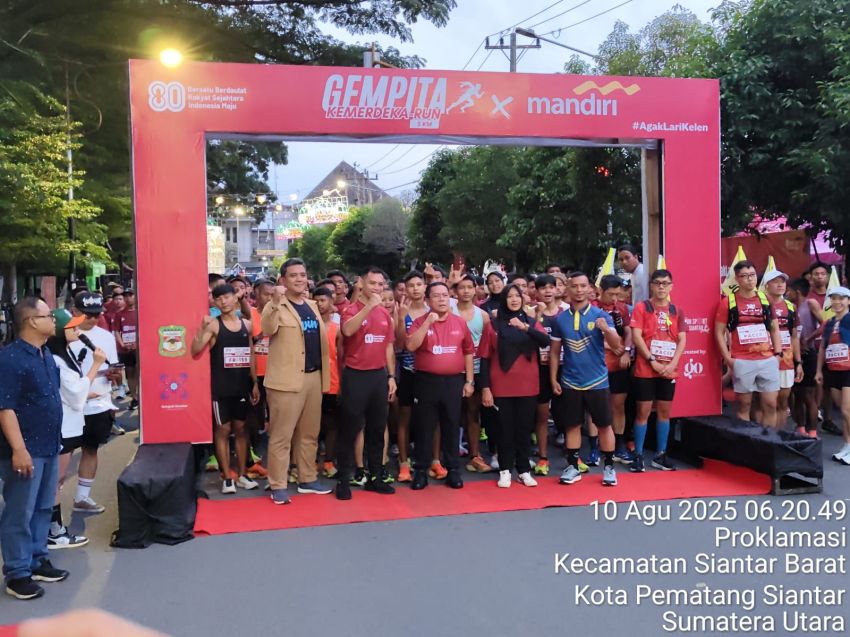 Polres Pematangsiantar Amankan Car Free Day dan Fun Run