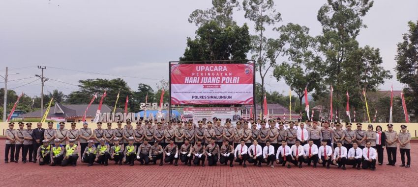 Upacara Hari Juang Polri 2025 di Simalungun Tingkatkan Semangat Kinerja untuk Masyarakat