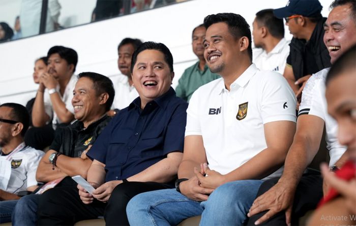 Laga Perdana Timnas U-17 Lancar, Bobby Nasution dapat Pujian Erick Thohir