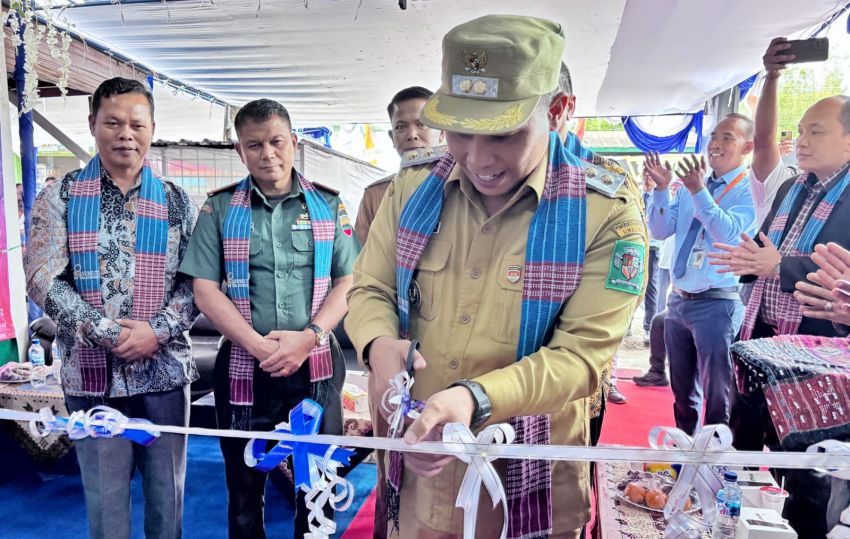 Wabup Benny Gusman Apresiasi Peresmian Bank Sumut KCP Tigarunggu