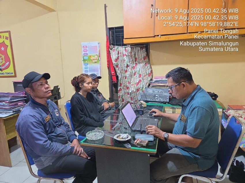 Laser Unit Jatanras Sat Reskrim Polres Simalungun Amankan Pelaku Dugaan Penyekapan TKI