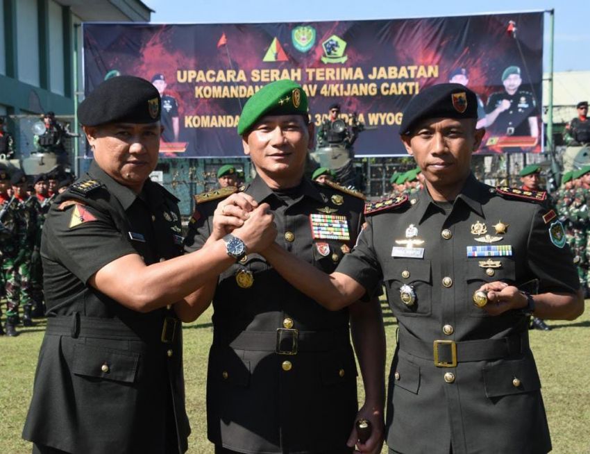 &lrm;Letkol Kav Prima Wahyudi PSC (j) GDDSS Jabat Komandan Yonkav 4/KC Kota Bandung