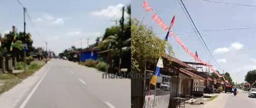 Kades Mekar Sari Buntu Pane Pasif Dalam Menyambut Hari Kemerdekaan RI Ke 80