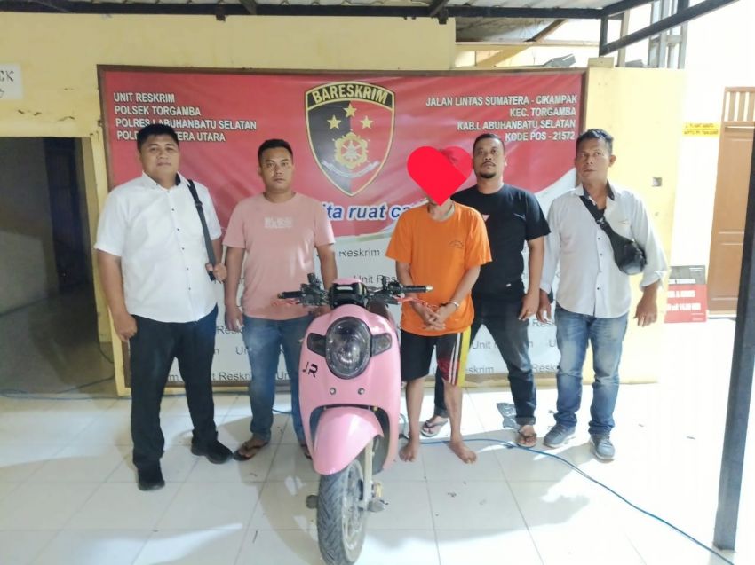 Bobol Rumah Pegawai BUMN asal Medan, Polsek Torgamba Ringkus Pelaku Curanmor di Riau