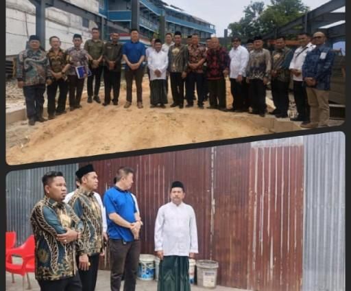 FKUB Labuhanbatu Tinjau Rencana Rehab Vihara Buddha Jayanti Rantauprapat