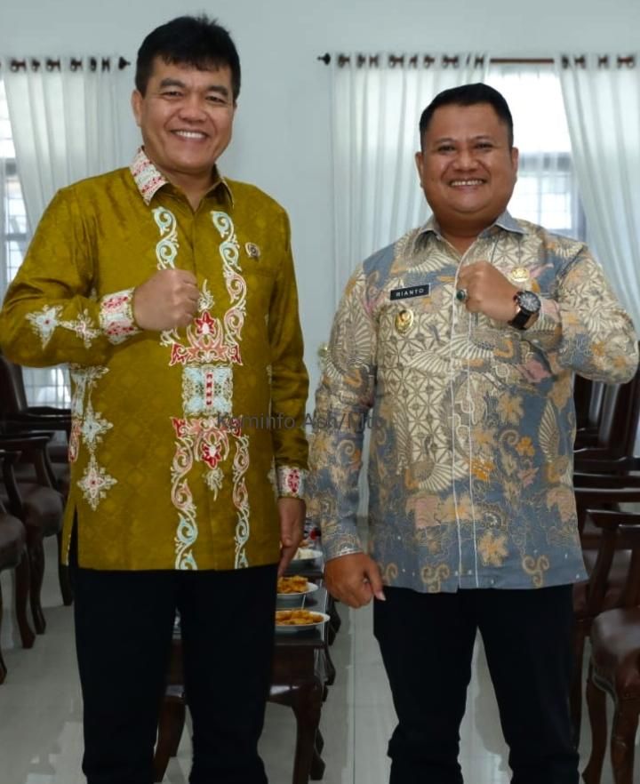 Wakil Bupati Asahan Terima Kunjungan Kepala Balai Karantina Indonesia