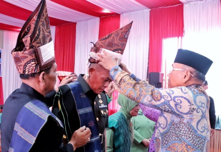 Acara Pisah Sambut Dandenpom I/1 Pematangsiantar, Bupati Simalungun Hadir