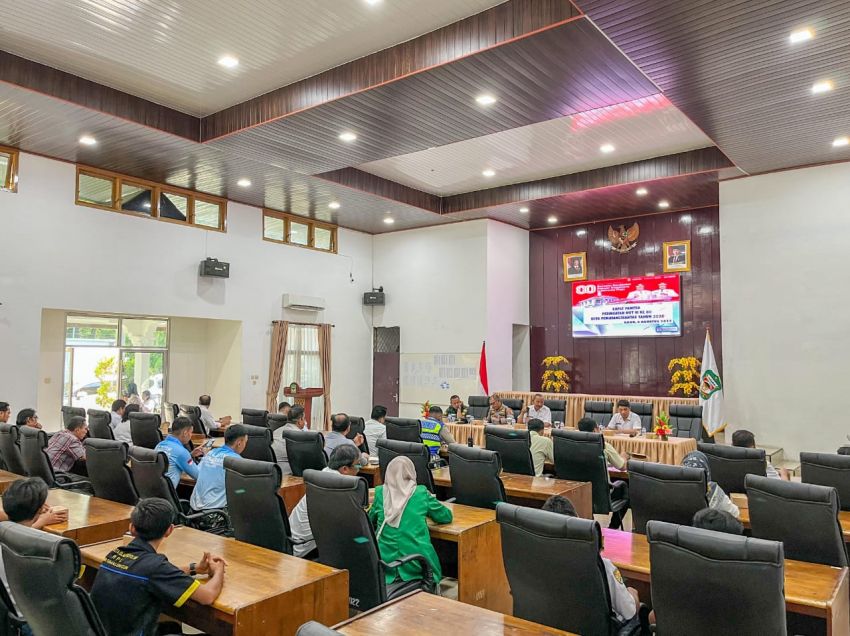 Pemko Pematangsiantar Rapat Persiapan HUT ke-80 Kemerdekaan RI
