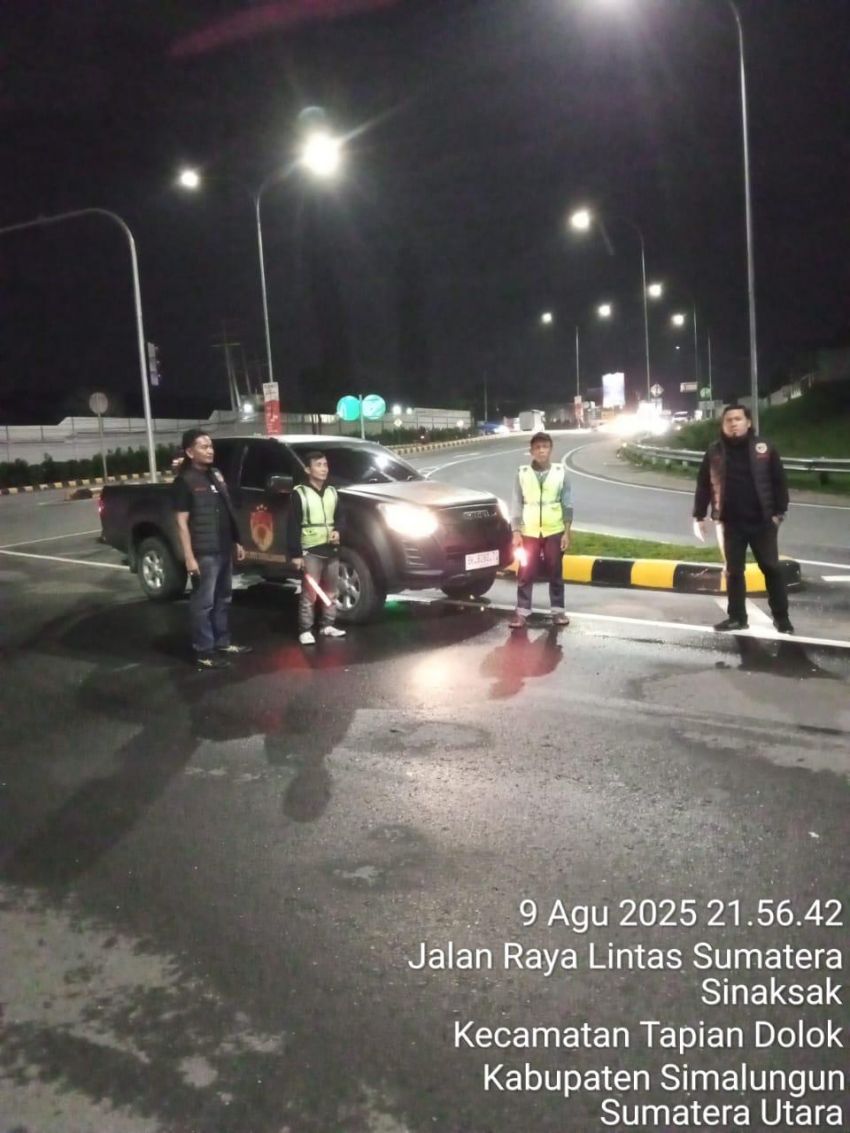 Tim Laser Jatanras Anti Bandit Polres Simalungun Amankan Malam Minggu