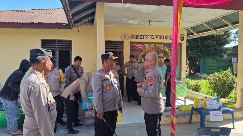 Kapolres Simalungun Turun Langsung Pimpin GPM, Target 12 Ton Beras Murah untuk Rakyat