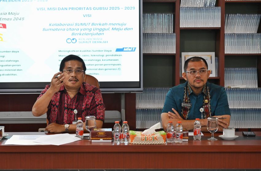 Sekdaprov Sumut Minta Dinas Pendidikan Terus Sosialisasikan Kebijakan Lima Hari Belajar