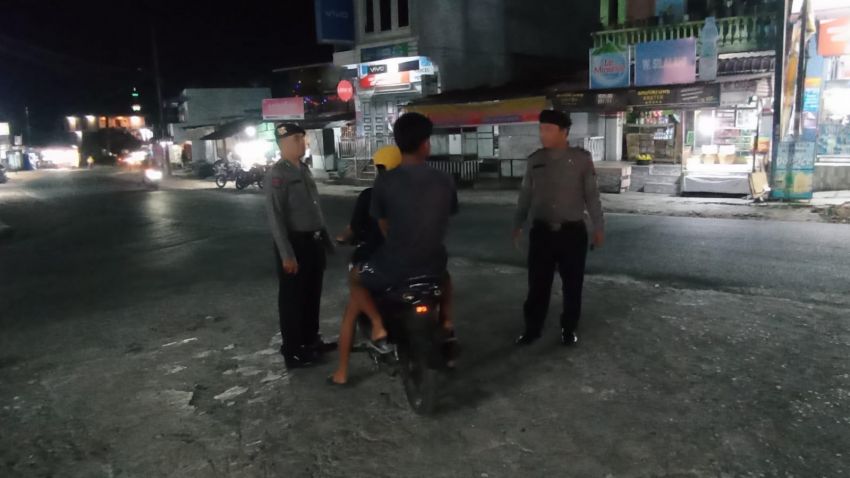 Sat Pamobvit Polres Simalungun Intensifkan Patroli Blue Light, Amankan Objek Vital dan Tekan Aksi 3C di Parapat