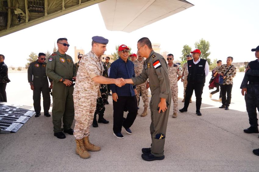 Satgas Garuda Merah Putih-II Tiba di Yordania, Salurkan Bantuan Kemanusiaan di Gaza