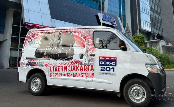JNE Resmi Jadi Mitra Logistik Konser Dewa 19 Feat. Allstars 2.0 di Stadion Gelora Bung Karno
