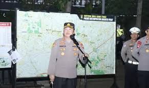 Kapolres Metro Kerahkan Sebanyak 703 Personel Gabungan dari Polda Metro Jaya