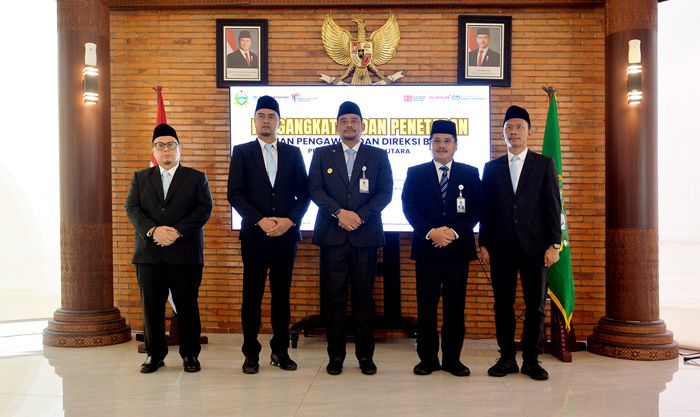 Bobby Nasution Lantik Dewas PD AIJ dan Dua Direksi Perumda Tirtanadi