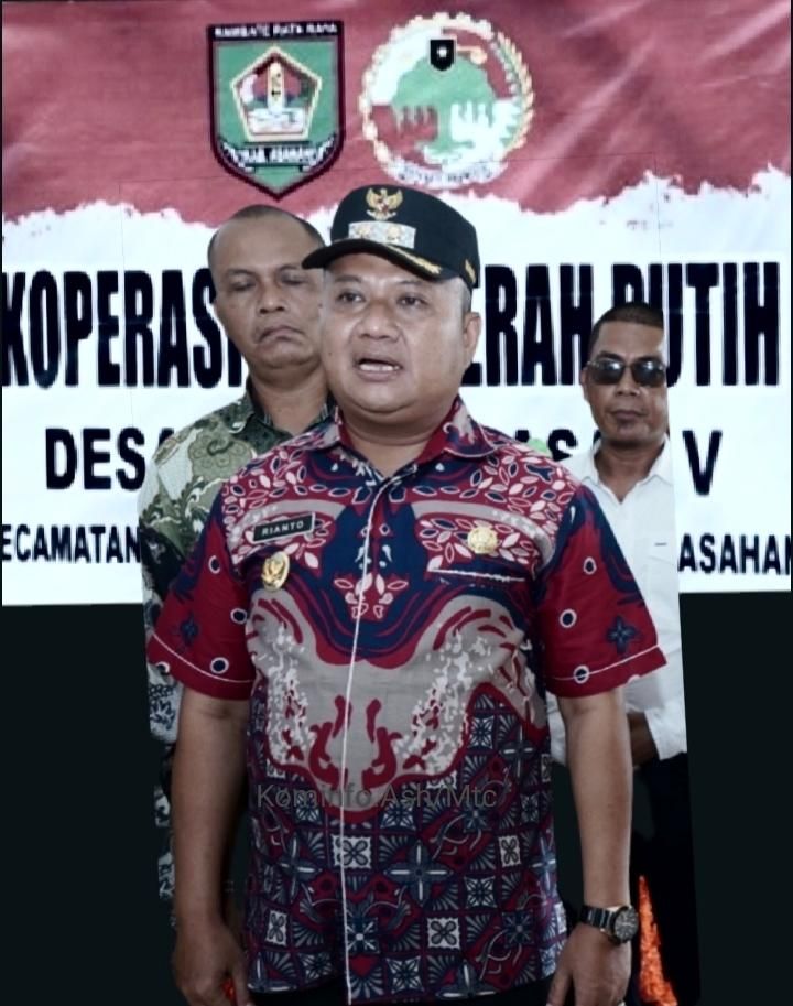Wakil Bupati Asahan Resmikan Koperasi Merah Putih Desa Rawang Panca Arga