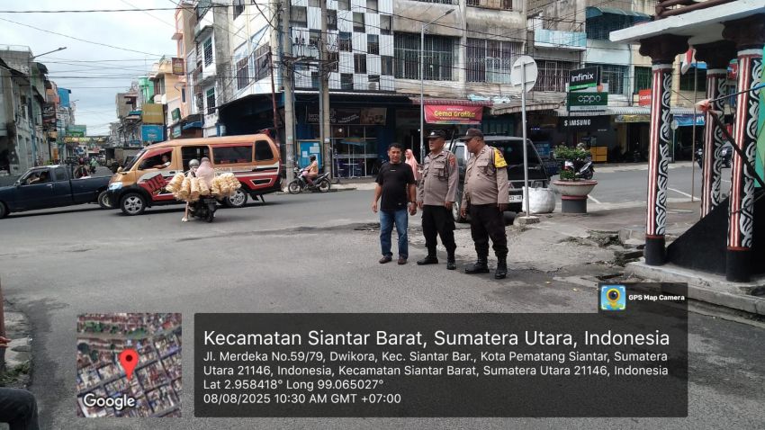 Diduga Ganggu Kenyamanan Warga Jalan Bandung,Polseķ Siantar Barat Cek TKP