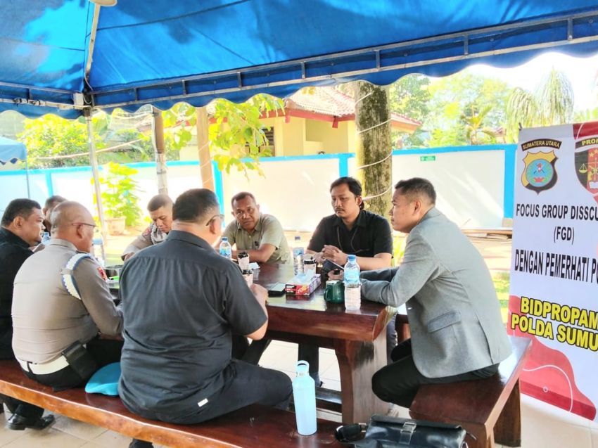 FGD Propam Polda Sumut : Polri Harus Dapat Mencerminkan Kepribadian Bhayangkara Seutuhnya