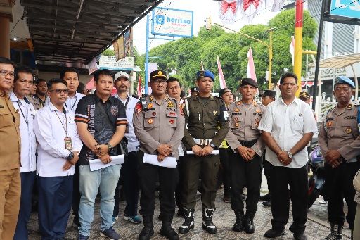 Polres Pematangsiantar Turunkan 234 personil Pengamanan Eksekusi Tanah dan Bangunan