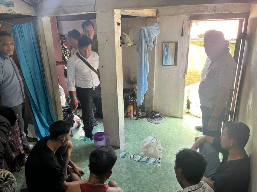 Polres Pematangsiantar Amankan 6 Pengguna Sabu