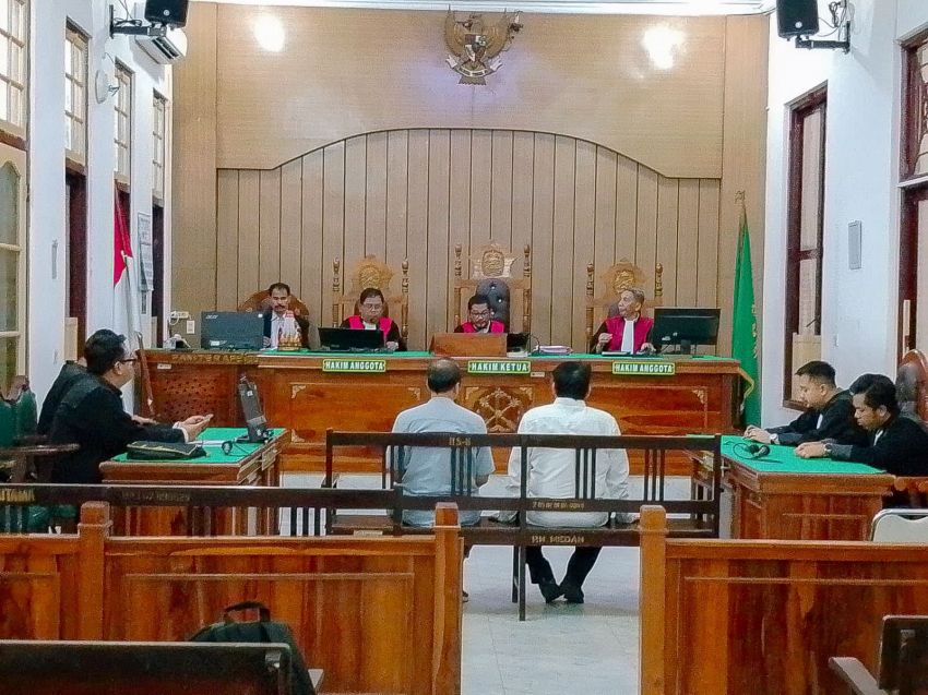 Dua Mantan Pegawai Bank Plat Merah Sei Rampah Divonis 1 Tahun 4 Bulan Terkait Penyalahgunaan Pemberian Fasilitas Kredit