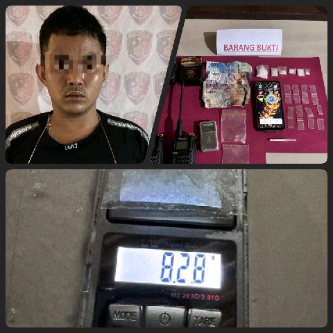 Pengedar Sabu di Labuhanbatu Pantau Polisi Via HT