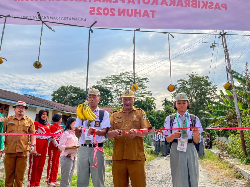 55 Paskibaraka Pematangsiantar 2025 Ikuti Pemusatan Pelatihan di BPLHK