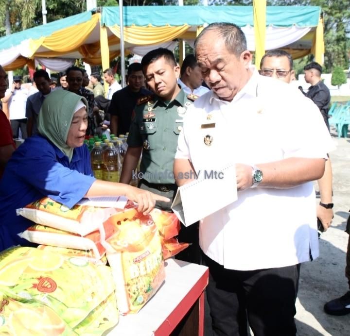 Pemkab Asahan Stabilkan Harga Pangan Dengan Menggelar Pasar Murah