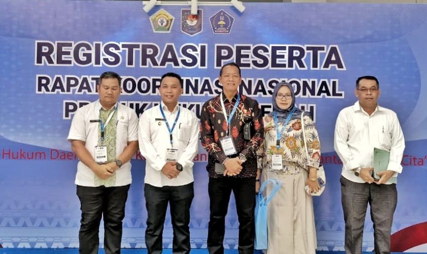 Wabup Simalungun Hadiri Rakornas Produk Hukum Daerah di Kendari Oleh Dirjen Otda