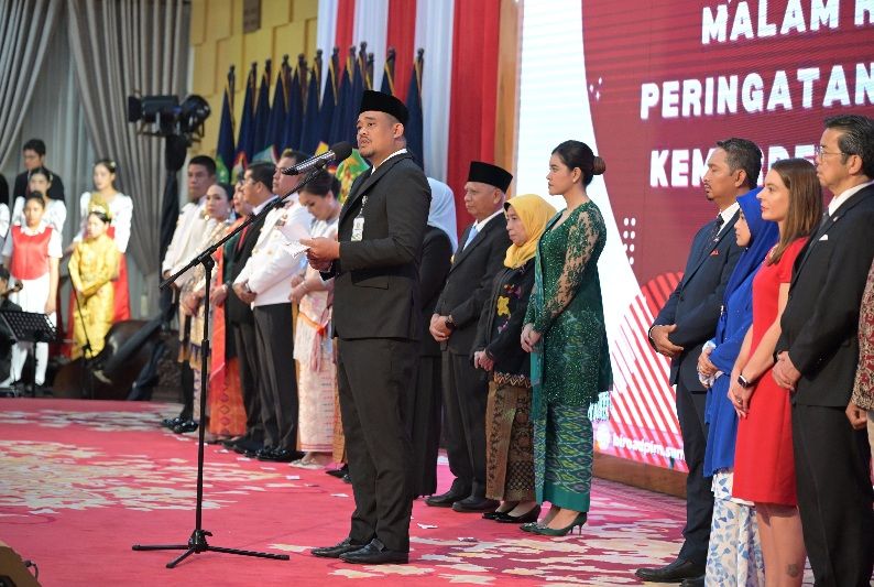 Gubernur Bobby Nasution Sambut Baik Semangat Kolaborasi Negara Sahabat di Hari Kemerdekaan RI