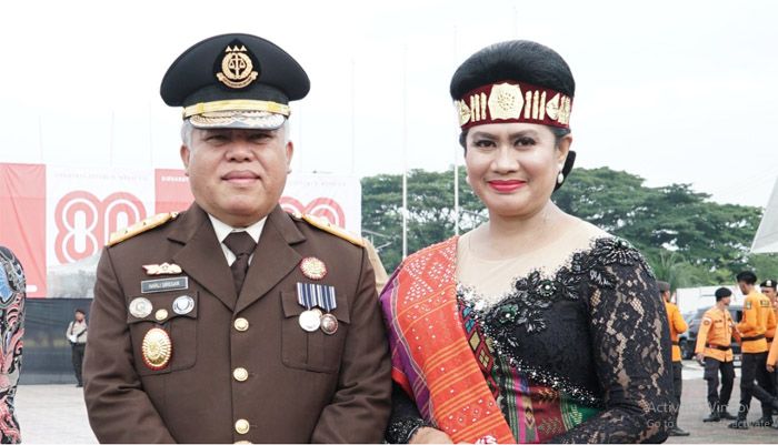 Kajati Sumut Harli Siregar dan Ketua IAD Wilayah Sumut Hadiri Upacara Peringatan HUT ke-80 Kemerdekaan RI Bersama Forkopimda