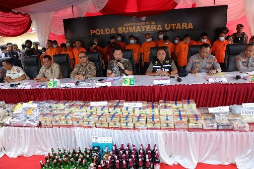 Forkopimda Tanjungbalai, Asahan dan Batubara Apresiasi Pengungkapan Narkoba oleh Polda Sumut