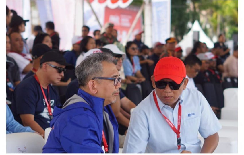 Antusias Sihar Sitorus dan Rombongan Alumni PL 87 Nobar Final F1 Power Boat Grand Prix Lake Toba 2025