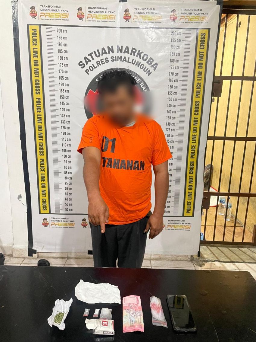 Sat Narkoba Polres Simalungun Bongkar Sindikat Narkoba