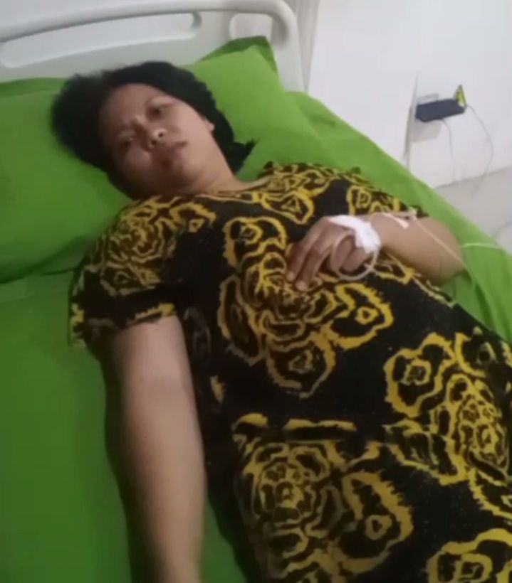 Kabarnya Diserang Istri Oknum Polisi, Dea Lembam Masuk RS Bhayangkara Medan