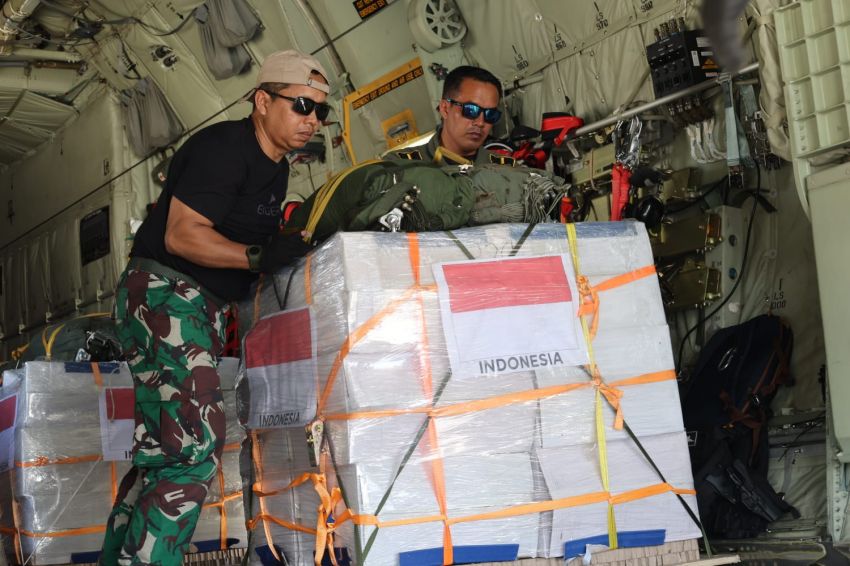 Panglima TNI Perintahkan Operasi Bantuan Kemanusiaan Gaza Untuk Dilanjutkan