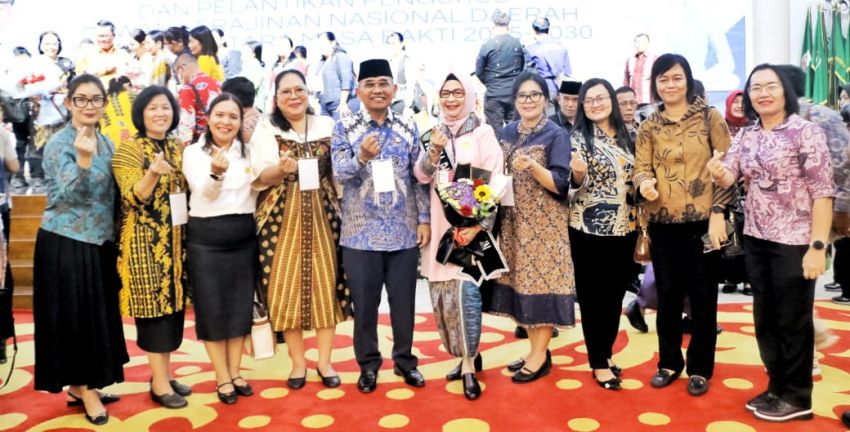 Usai Dilantik, Ny Darmawati Bunda PAUD dan Bunda Literasi Simalungun