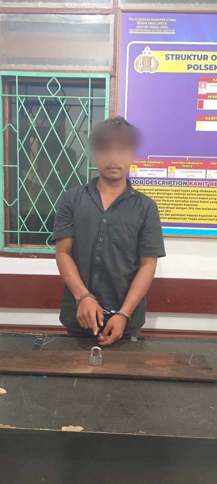 Polsek Tanah Jawa Bekuk Pelaku Pencurian Warung Kelontong, Kerugian Capai Rp 3,5 Juta